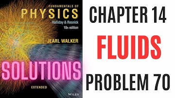Halliday resnick chapter 14 problem 70 solution | Fundamentals of physics 10e solutions