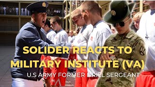 U.S Army Soldier REACTS to Hell Week Virginia MILITARY Institute Boot Camp