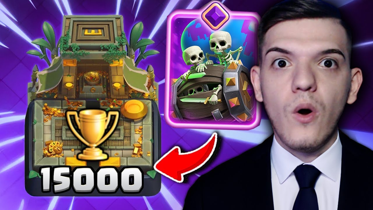 CLASH ROYALE REVINE IN ROMANIA! REUSIM 15.000 TROFEE?