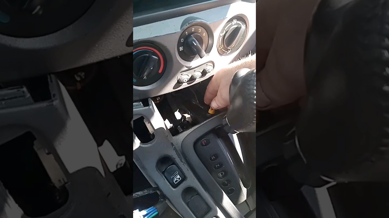 2004 saturn vue "won't go into gear, for towing" bypass