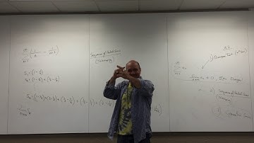 Calculus 2 Ch 9.2 Series, Sequence of Partial Sums