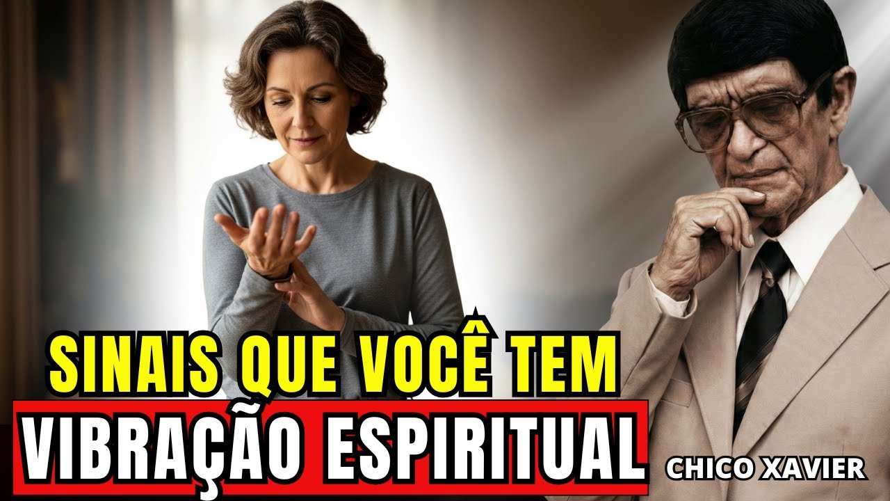 7 SINAIS QUE VOCÊ TEM ALTA VIBRAÇÃO ESPIRITUAL - CHICO XAVIER