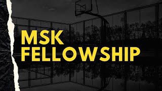 Radiology MSK fellowship [series]