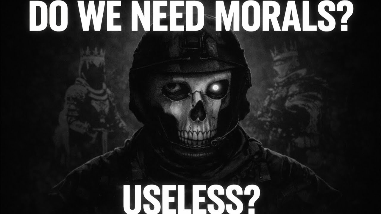 Do we need morals?