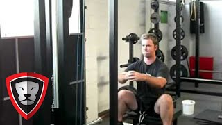 Belt Squat Box Squat Getstrength Leg Strength