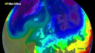 Polar vortex splits - Winter returns (UK)