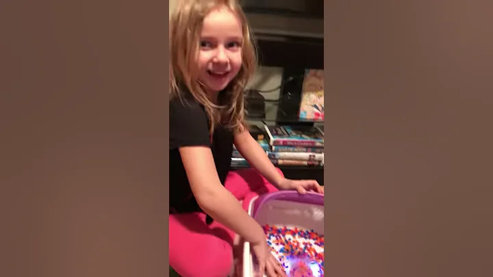 Mya loves orbeez
