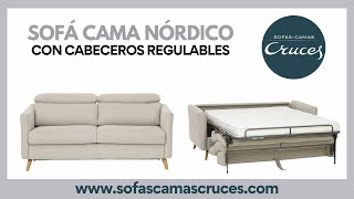 Sofá Cama de estilo Nórdico | Funcionalidad y Elegancia para tu Hogar