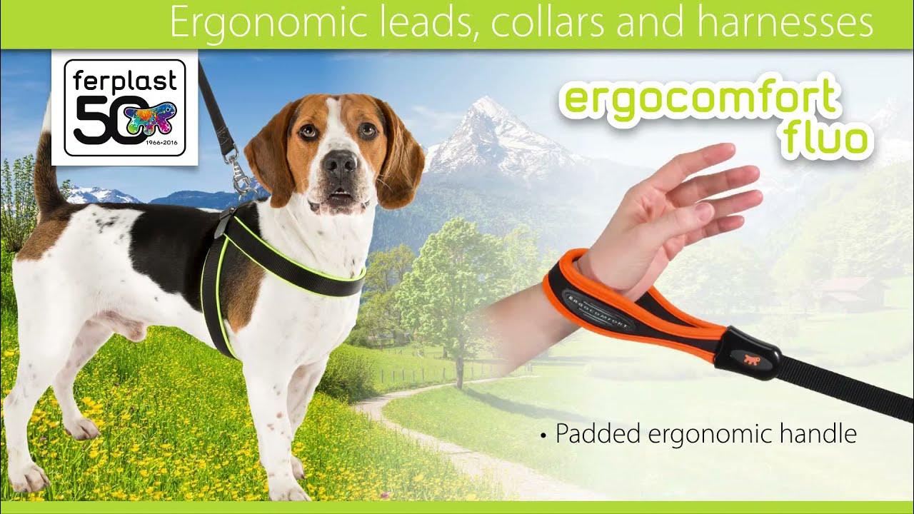 Поводок с ручкой для собак Ferplast Ergocomfort (Ферпласт Ергокомфорт ...