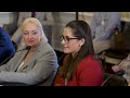 Sarah Wellman speaks at Chairwoman McClain's Tax Day roundtable