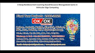 A Deep Reinforcement Learning Based Resource Management Game in Vehicular Edge Computing