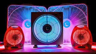 Sleep, Study or Focus with 😴 2 Box Fan Noise + Heater Fan Sound + Floor Fan | 10 Hours White Noise