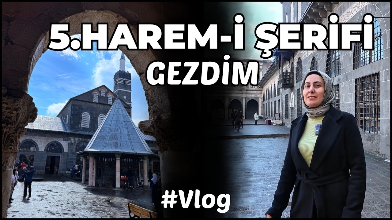 5. Harem-i Şerif Olarak Anılan Cami | Diyarbakır Ulu Cami #vlog #gezilecekyerler #tarih