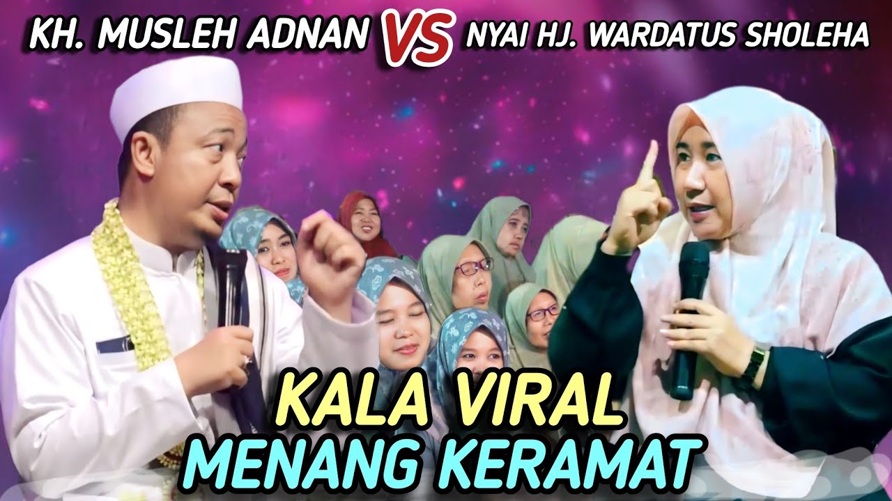 Duet Maut Terviral Saat Ini || KH. MUSLEH ADNAN VS NYAI WARDATUS SHOLEHA 2025 Live Rambipuji 
