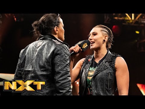 Rhea Ripley gets in Shayna Baszler’s face: WWE NXT, Aug. 28, 2019