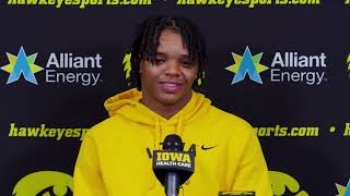 Jordan Williams Post Match Interview Iowa Hawkeyes Wrestling