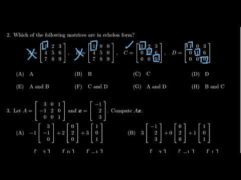 Math 2270, Exam 1 - Question 2