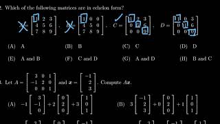 Math 2270, Exam 1 - Question 2
