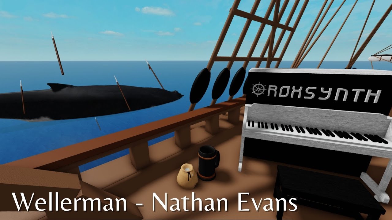 Wellerman Nathan Evans Roblox Piano YouTube 