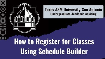 How to Register for Classes Using Schedule Builder