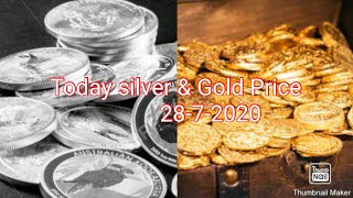 Today Silver & Gold Price / silver and gold price / in telugu