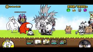 I beat the lil mohawk cat