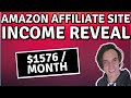 I Discuss my 2nd Amazon Affiliate Niche Site (First 12 Months Revenue & Traffic)