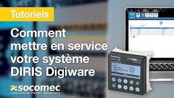 Apprenez à configurer votre système DIRIS Digiware directement depuis l’afficheur D-70 et WEBVIEW-M