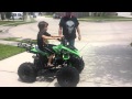 Seth gets an ATV for his 10th birthday