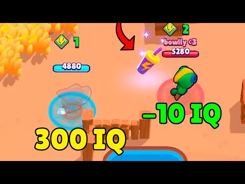 300 IQ vs -10 IQ ! Brawl Stars Wins & Fails #114