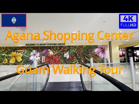 Agana Shopping Center Walking Tour 2024 | Guam's Oldest Mall | 4K 60fps | Hagatna Guam