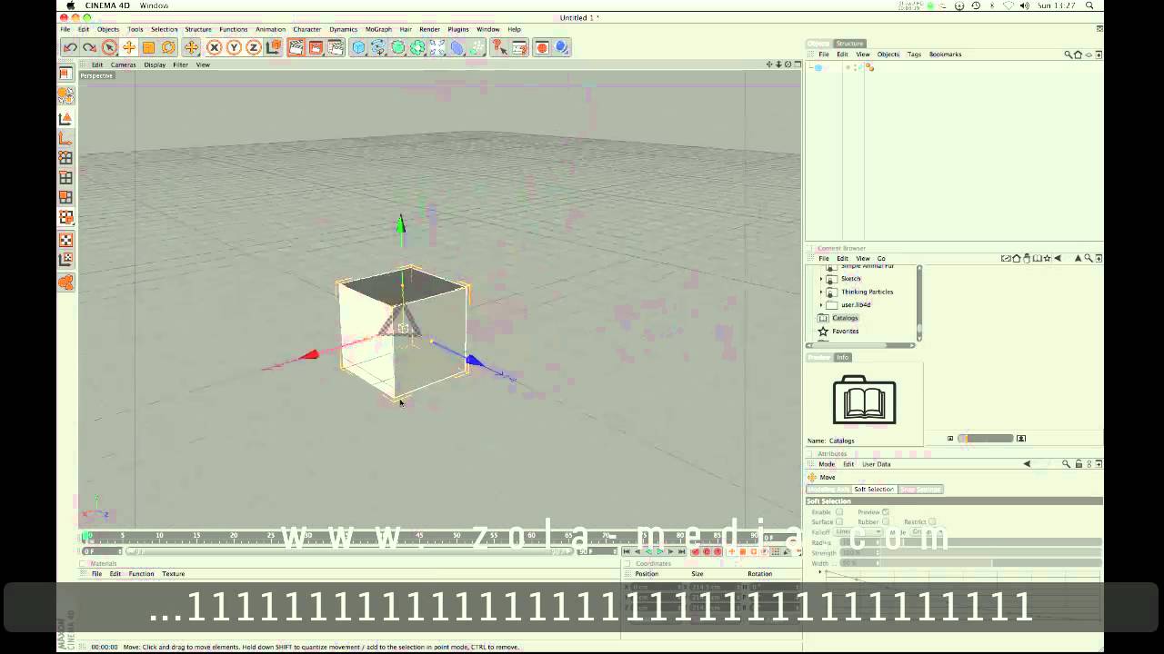 Beginners Guide to Cinema 4D by Zola [Part 1] - YouTube