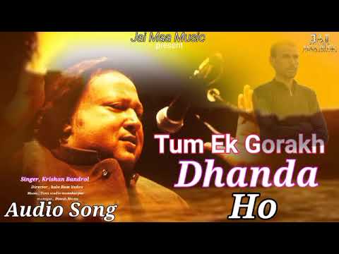 Tum Ek Gorakh Dhanda Ho  Ustad Nusrat Fateh Ali Khan  Krishan Bandrol  Cover Song 2024  New Song