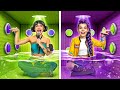 K-Popデーモンハンターズが巨大ボックスで究極のかくれんぼチャレンジ！