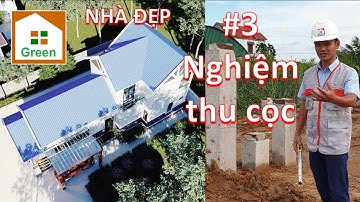#3 NHÀ ĐẸP Hoàn Thiện Và Nghiệm Thu Quá Trình Ép Cọc Mẫu Nhà Mái Thái Có Gác Lửng Đẹp Hiện Đại