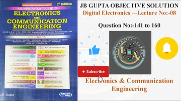 JB Gupta Digital Electronics Solution | JB Gupta Electronics & Communication Engineering Solution