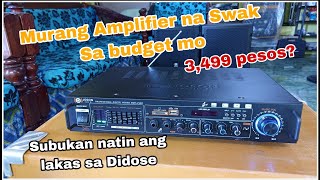 Budget Amplifier Sa Halagang 3499 Yanig Na Loob Ng Bahay Mo Joson Mars Max Loaded Ng 12 Inches