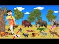 Squid Game × Animals: mammoth, gorilla, cow, buffalo, elephant, lion, tiger—Squid Game 2 (Among Us).