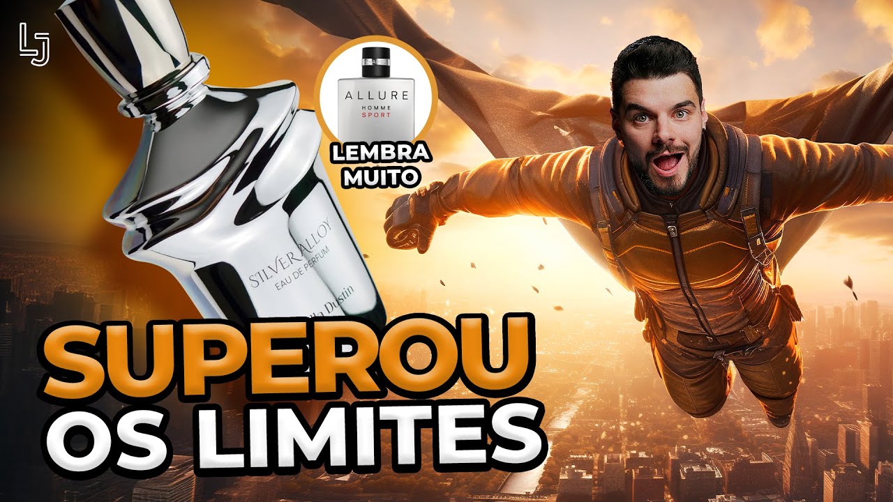 O MELHOR INSPIRADO NO ALLURE HOMME SPORT! O STELLA DUSTIN SILVER ALLOY SUPEROU OS LIMITES!