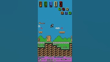 😺 Felix the Cat: Level 1-1 #nesatlas