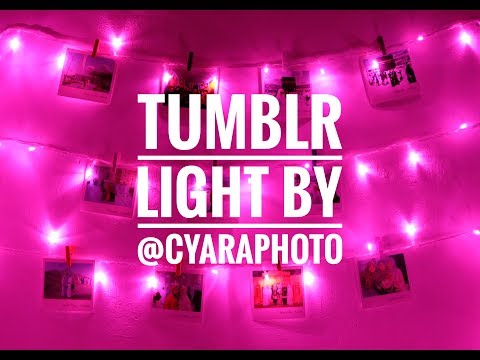 32 Hiasan  Kamar  Dengan Lampu Tumblr Dan Foto  Polaroid  