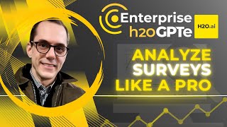 Real-World Survey Data Analysis with H2O GPTe RAG