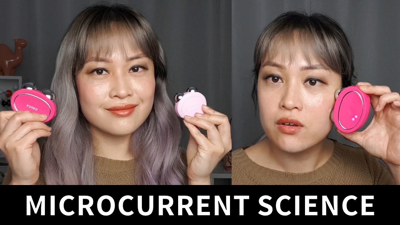 FOREO BEAR Facial Workout Microcurrent DEMO + Review 