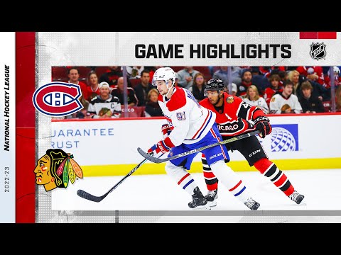 Canadiens @ blackhawks 11/25 | nhl highlights 2022