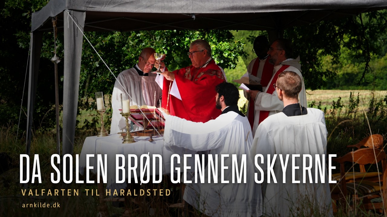 Da solen brød gennem skyerne i Haraldsted