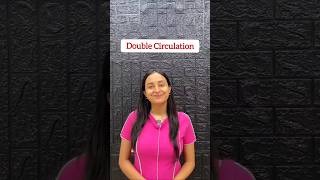 Double Circulation in 2 mins🤯 | Body Fluids &amp; Circulation #neet #shorts #ytshorts #class11 #study