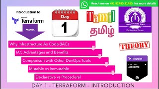 TERRAFORM in TAMIL - DAY 1 - INTRODUCTION