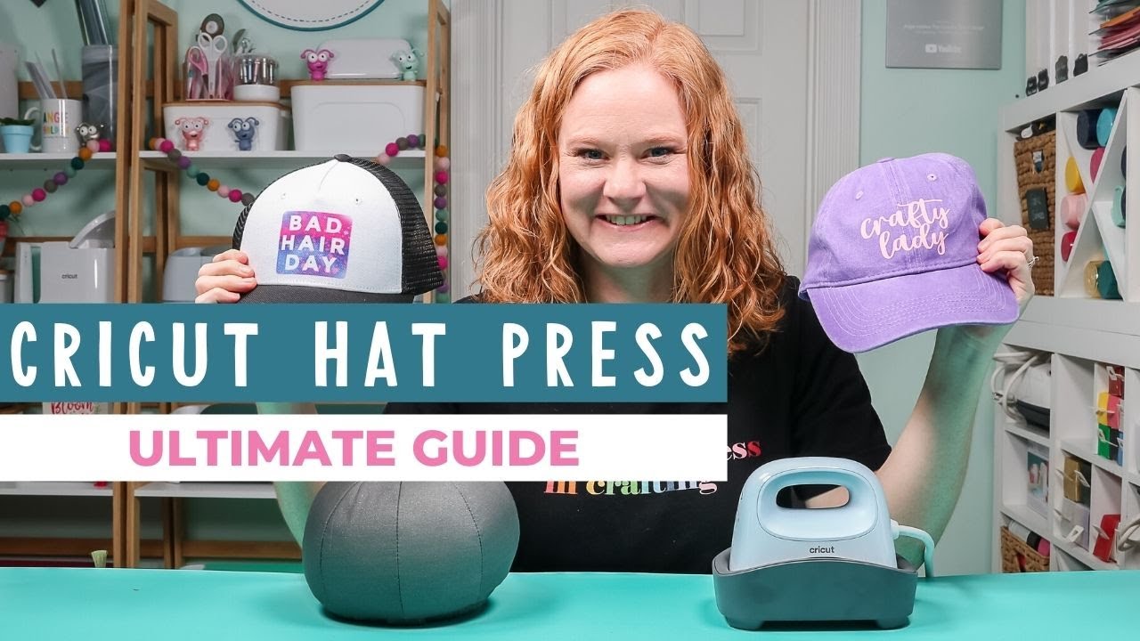 Cricut Hat Press Smart Heat Press Machine for Hats with Built-in