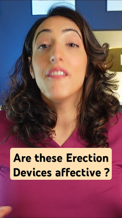 What are vacuum erection devices?
