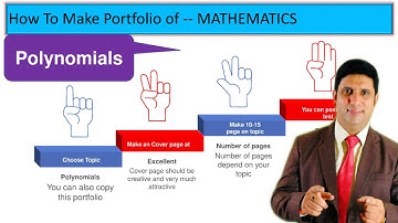 Maths portfolio class 10 / cbse class 10th project / best portfolio //